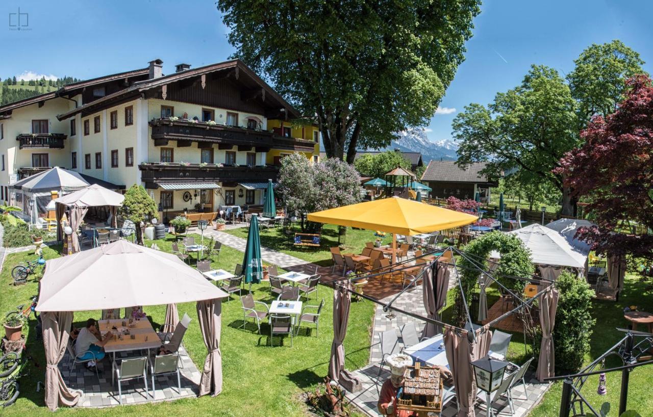 Ferienhotel Lindenhof Leogang Luaran gambar
